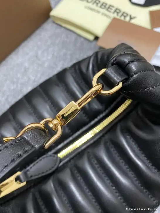 Official FirstBag Ru Crescent Lola Small Bag Quilted BURBERRY Lambskin 0518